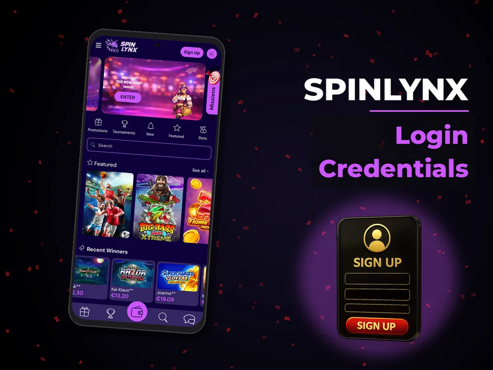 spinlynx - Login Credentials