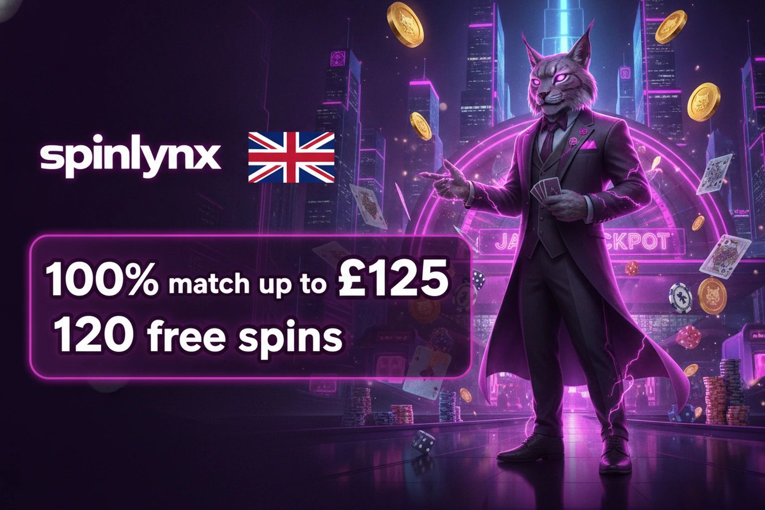 SpinLynx Casino: Slots and Live Dealer Games for UK Players