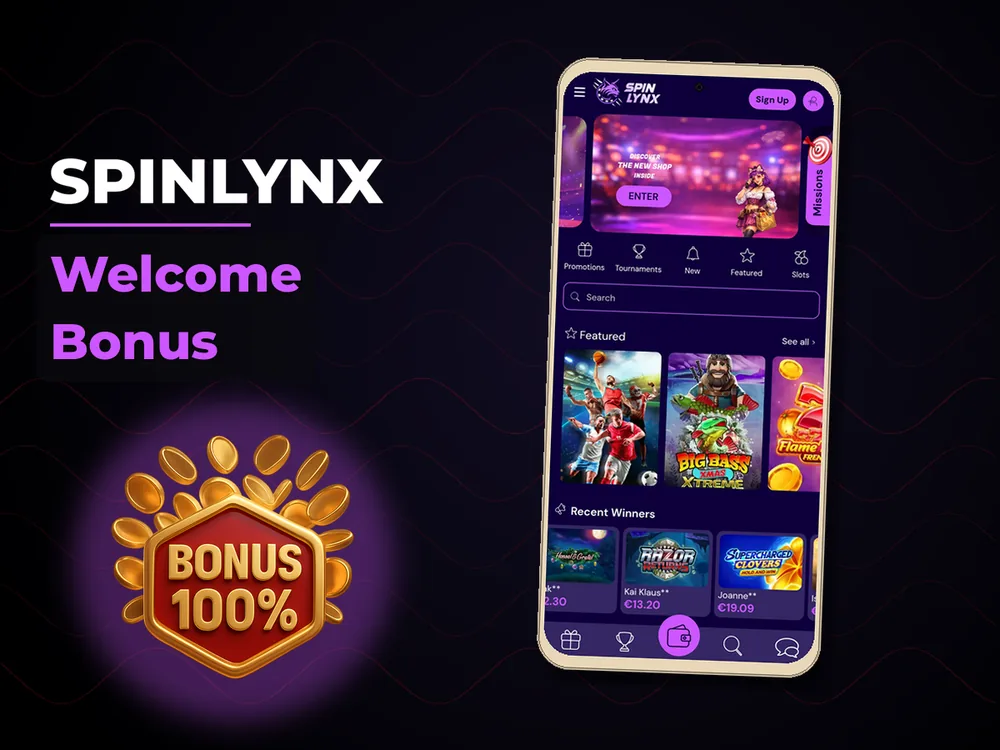spinlynx - Welcome Bonus